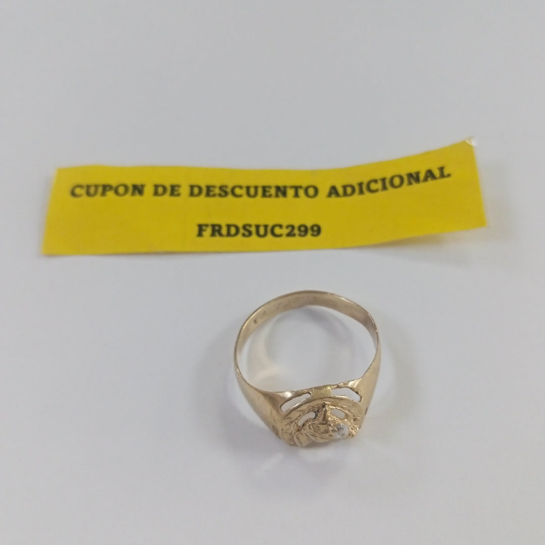 ANILLO ORO 10 K 2,60 GRMS (SEMINUEVO)