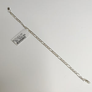PULSERA TEJIDO 3X1 PLATA .925 16 CM 2.8 GR (NUEVO)