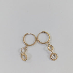 ARETES PAR ORO 10 K 2,20 GRMS (SEMINUEVO)