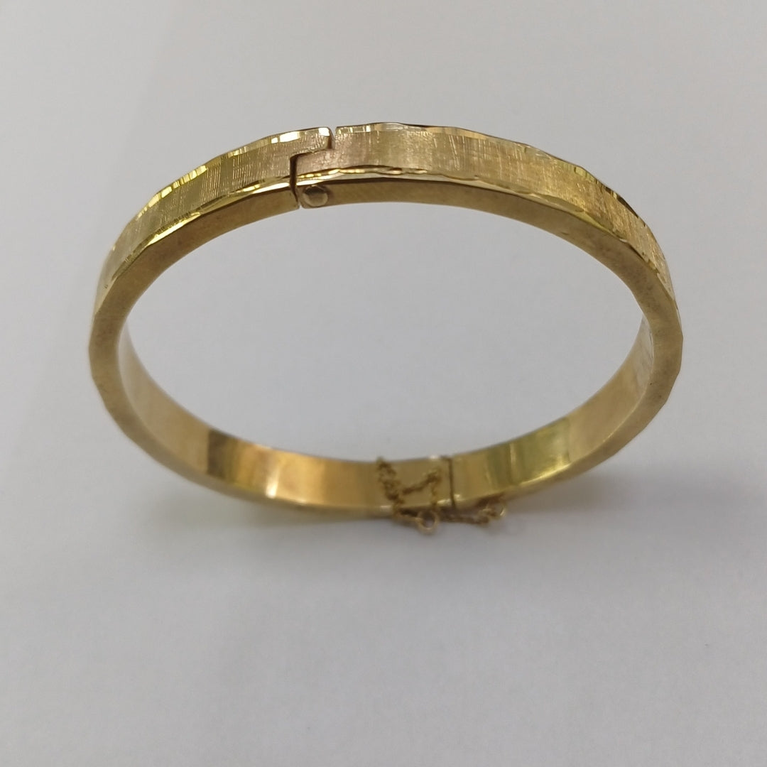 PULSERA RIGIDA ORO 18 K 25,30 GRMS (SEMINUEVO)