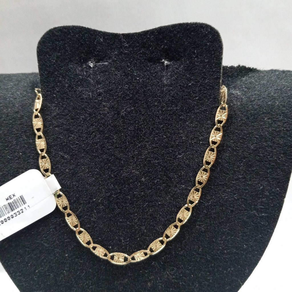 PULSERAS GUCHI ORO 14K 18 CM 2.9 GR (NUEVO)