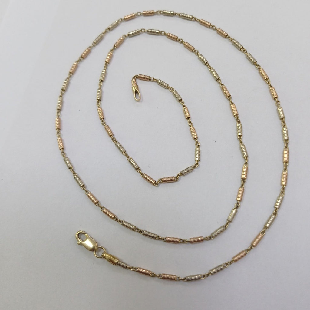 CADENA ORO,ORO COMBINADO 14 K 7,10 GRMS (SEMINUEVO)