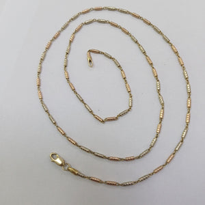CADENA ORO,ORO COMBINADO 14 K 7,10 GRMS (SEMINUEVO)