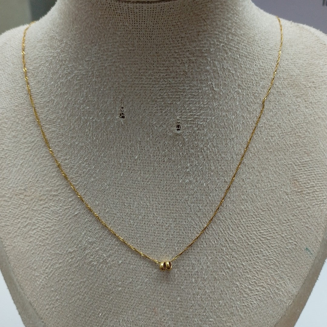 CADENA ORO 10 K 0.9 GRMS (SEMINUEVO)