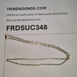 CADENA ORO COMBINADO 14 K 5.9 GRMS (SEMINUEVO)