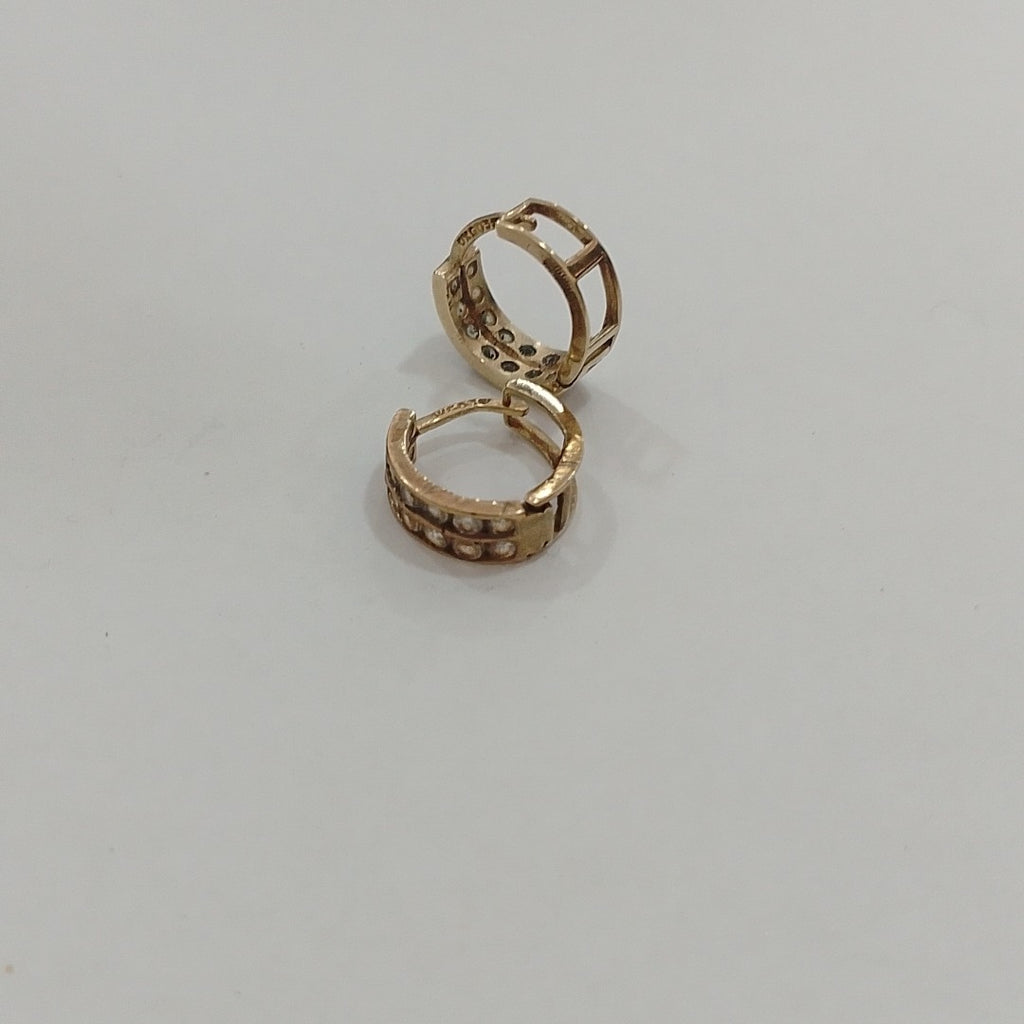 ARRACADAS PAR ORO 10 K 1.4 GRMS (SEMINUEVO)