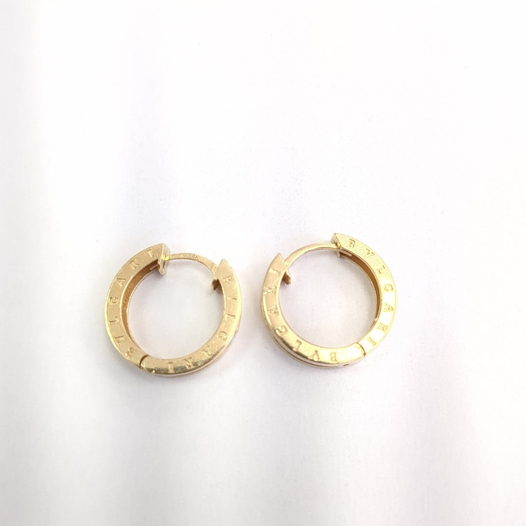 ARRACADAS PAR ORO 14 K 4.7 GRMS (SEMINUEVO)