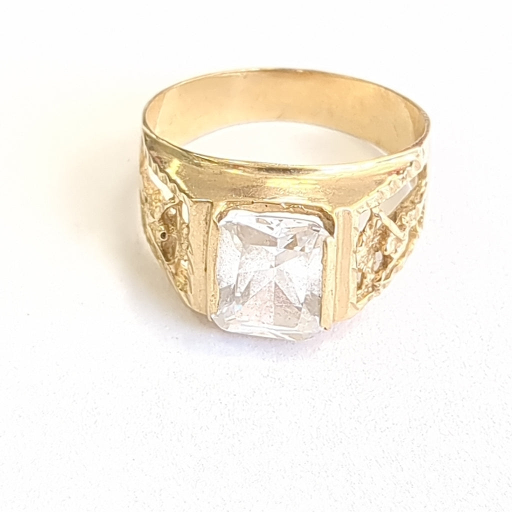ANILLO ORO 10 K 5 GRMS (SEMINUEVO)