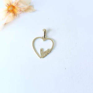 DIJES CORAZON ORO 10K 0.8 GR (NUEVO)