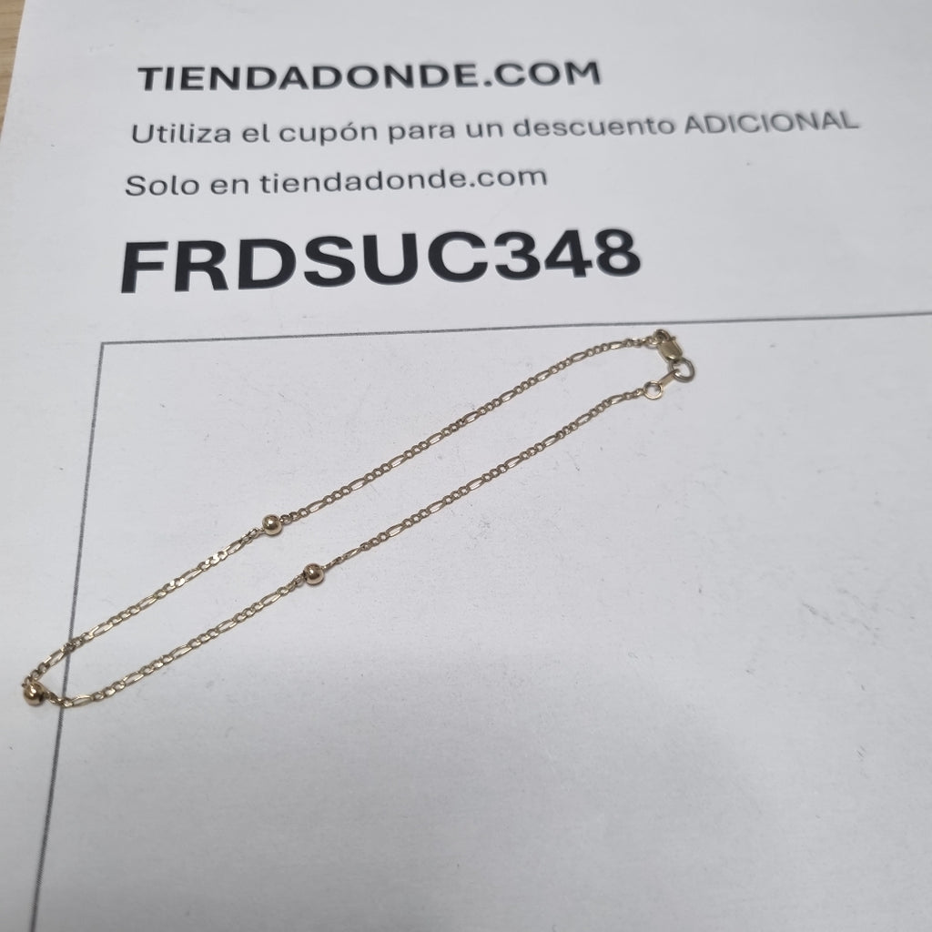 PULSERA ORO 14 K 1,40 GRMS (SEMINUEVO)