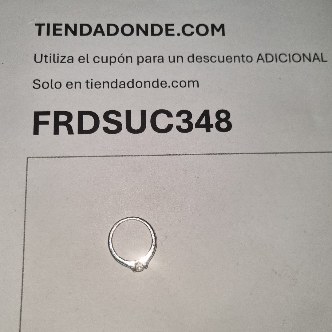 ANILLITO ORO BLANCO 14 K 2,90 GRMS (SEMINUEVO)