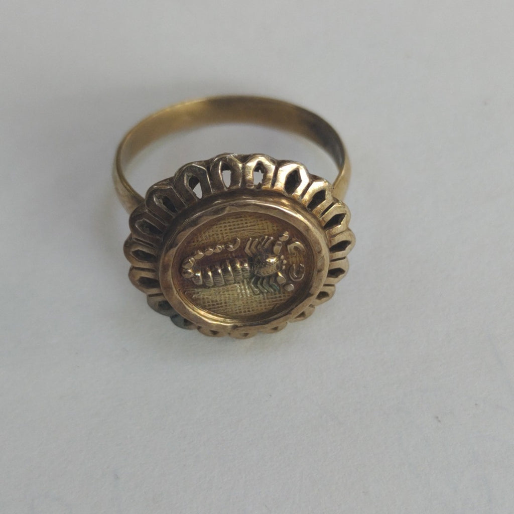 ANILLO ORO 8 K 2.6 GRMS (SEMINUEVO)