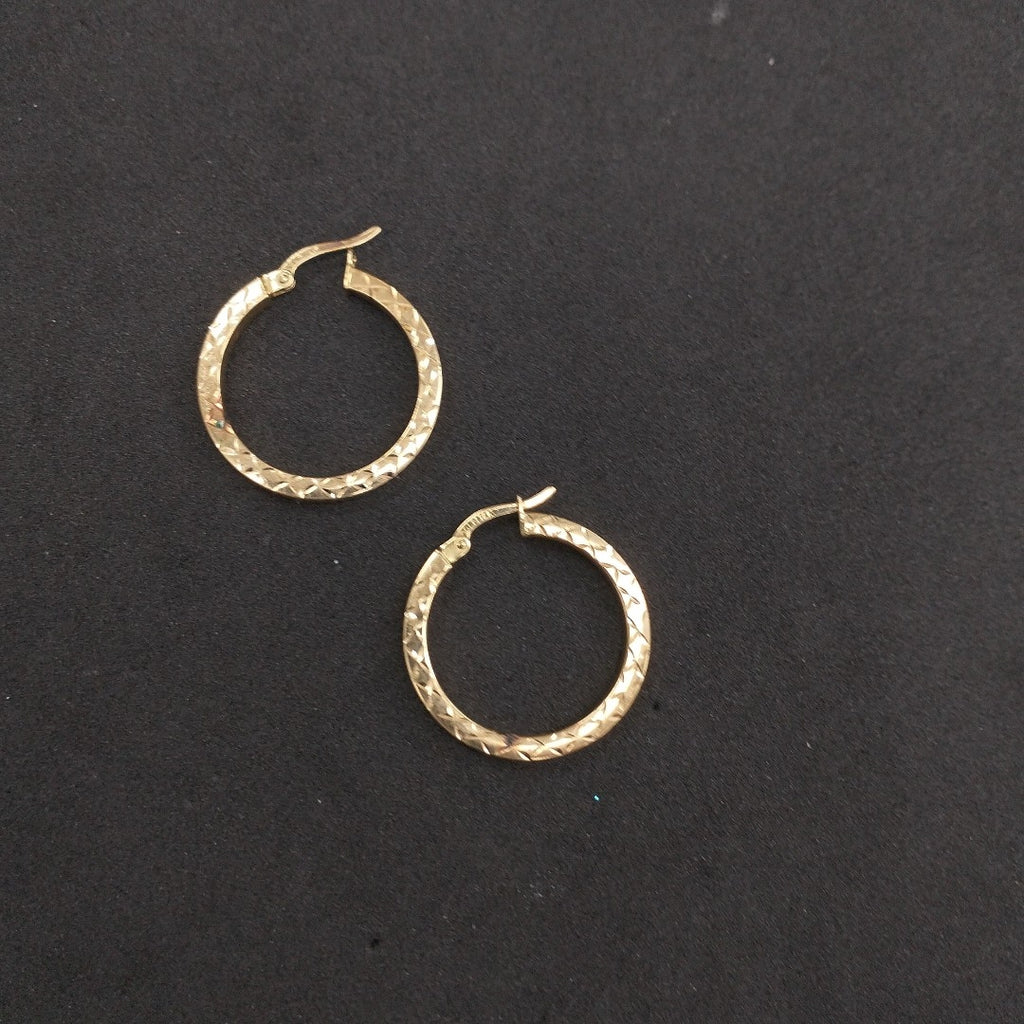 ARRACADAS PAR ORO 14 K 3.1 GRMS (SEMINUEVO)
