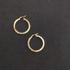 ARRACADAS PAR ORO 14 K 3.1 GRMS (SEMINUEVO)