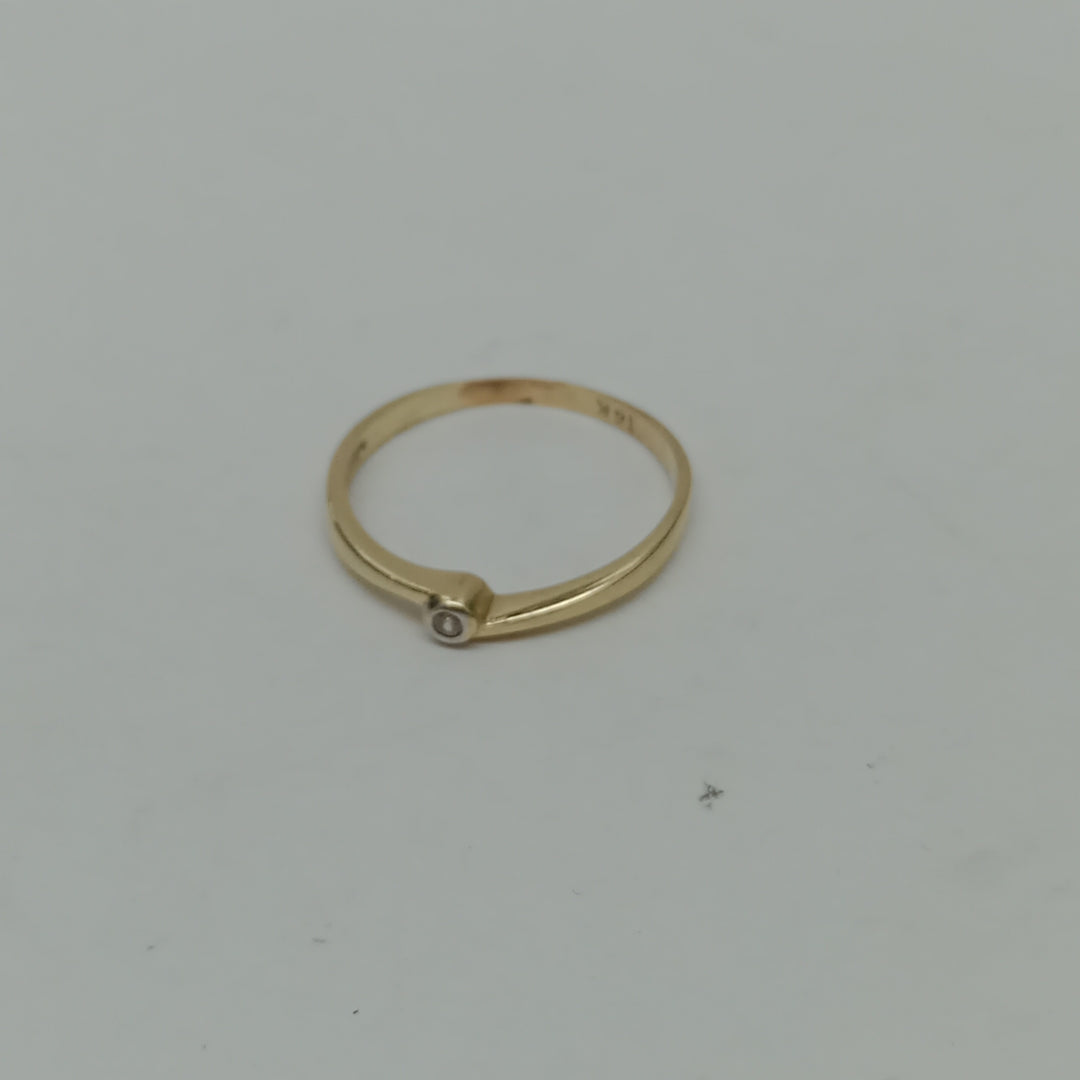 ANILLITO ORO 14 K 1,20 GRMS (SEMINUEVO)