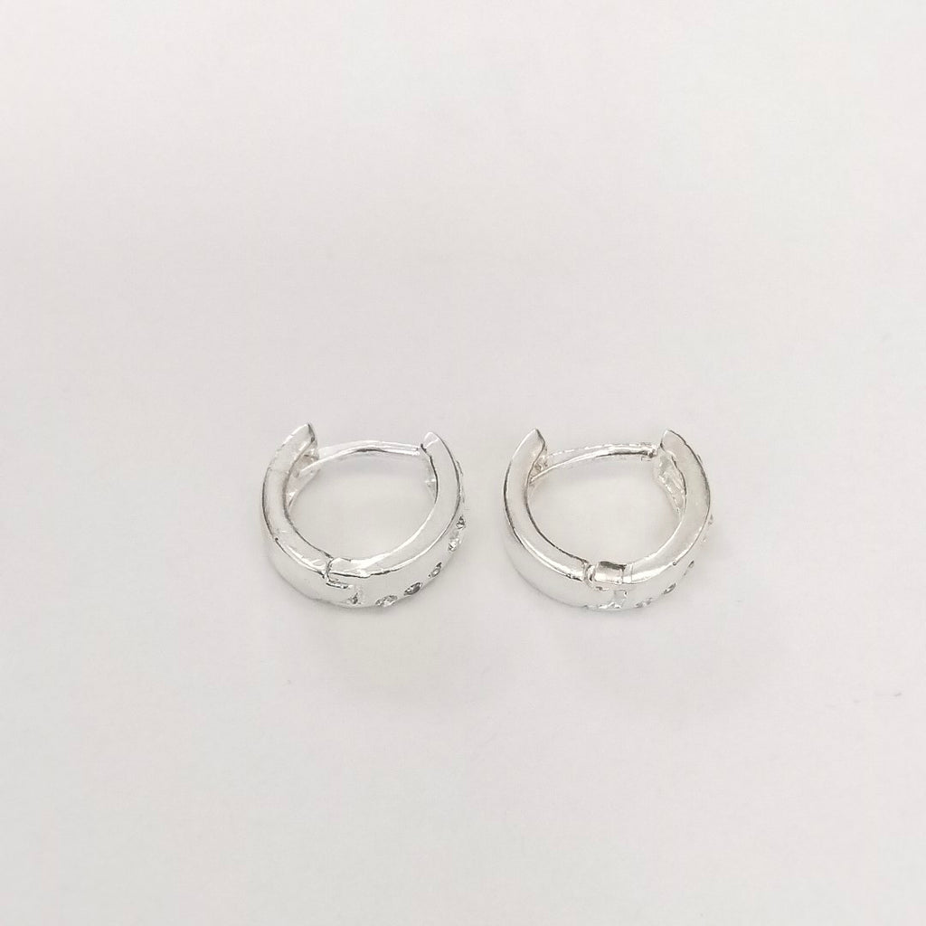 ARRACADAS C/CIRCONIAS PLATA .925 2.5 GR (NUEVO)