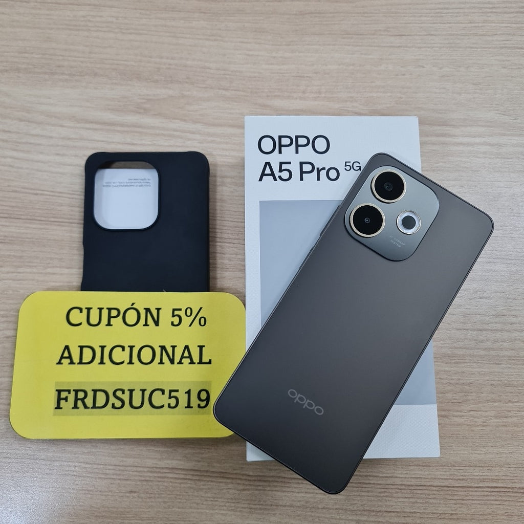 CELULAR OPPO A5 PRO 5G CPH2695 (2025) 256 GB 8 GB RAM (SEMINUEVO)