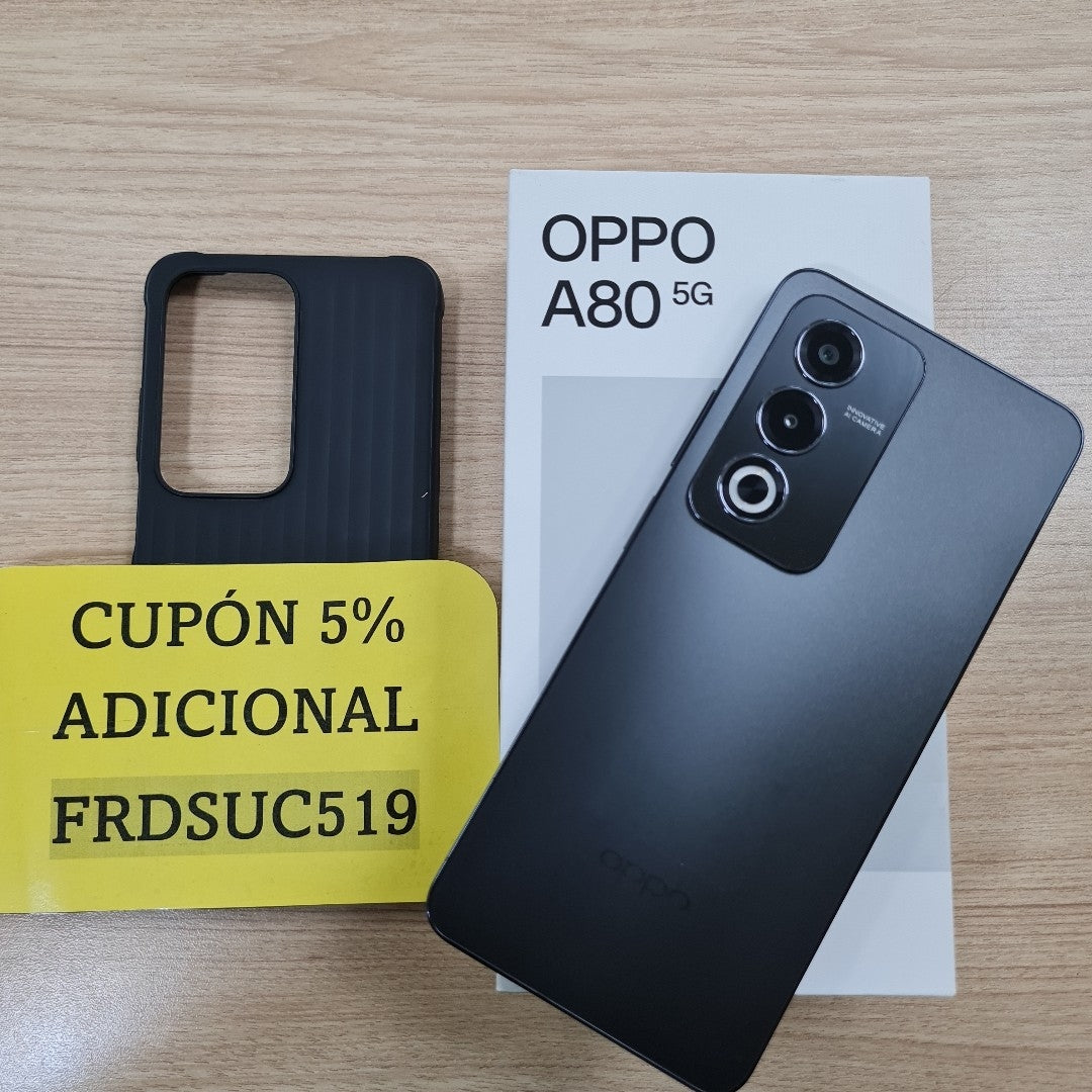 CELULAR OPPO A80 5G CPH2639 (2024) 256 GB 8 GB RAM (SEMINUEVO)