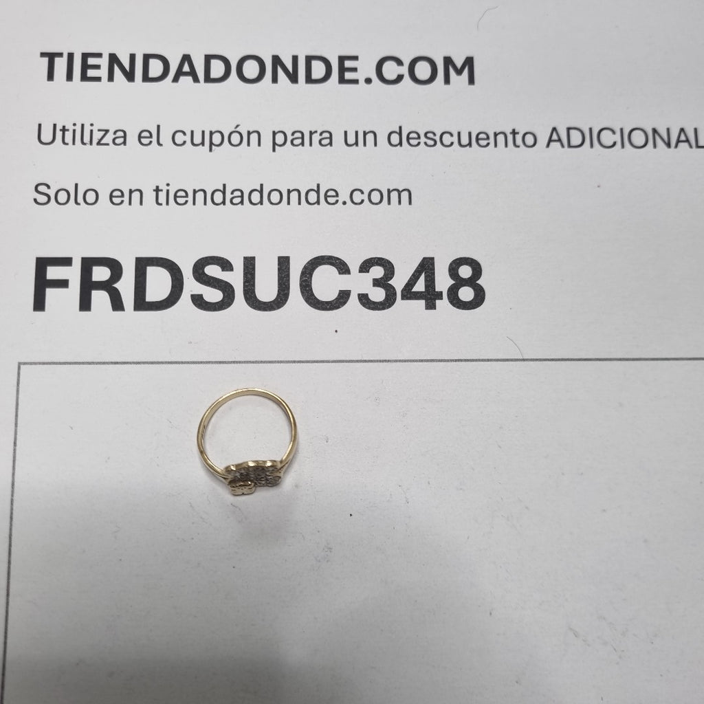 ANILLO ORO 14 K 2.8 GRMS (SEMINUEVO)