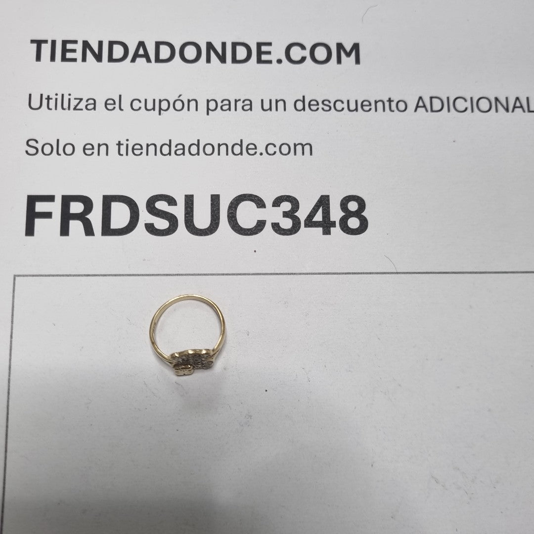 ANILLO ORO 14 K 2.8 GRMS (SEMINUEVO)