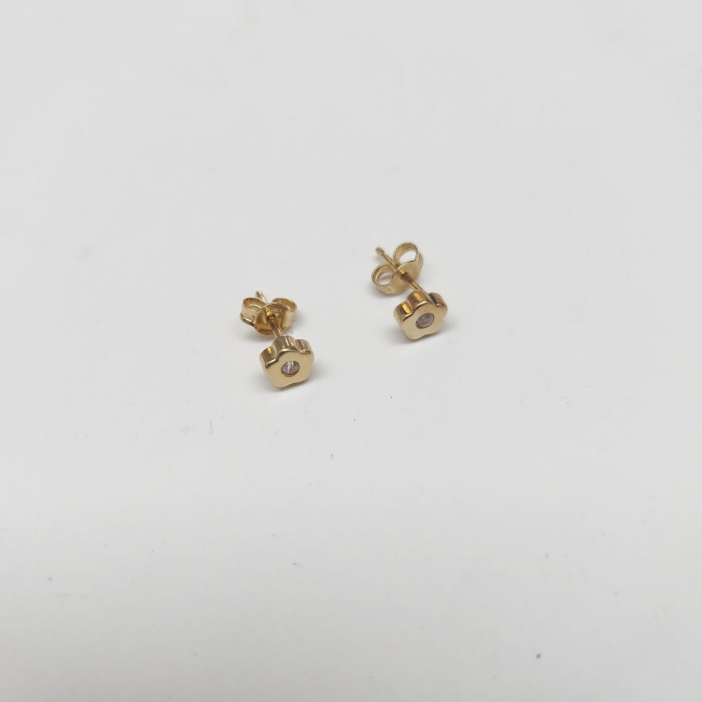 ARETES PAR ORO 14 K 1,40 GRMS (SEMINUEVO)