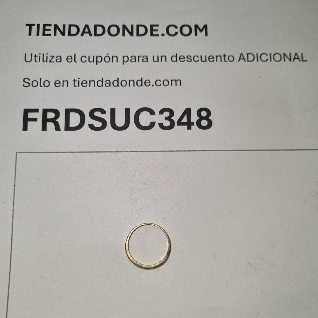 ANILLITO ORO 10 K 1.7 GRMS (SEMINUEVO)