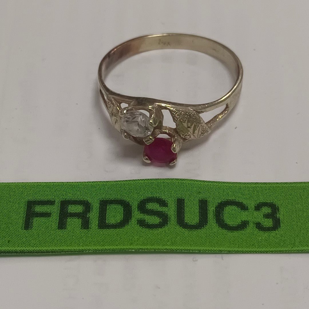 ANILLO ORO 14 K 2,60 GRMS (SEMINUEVO)