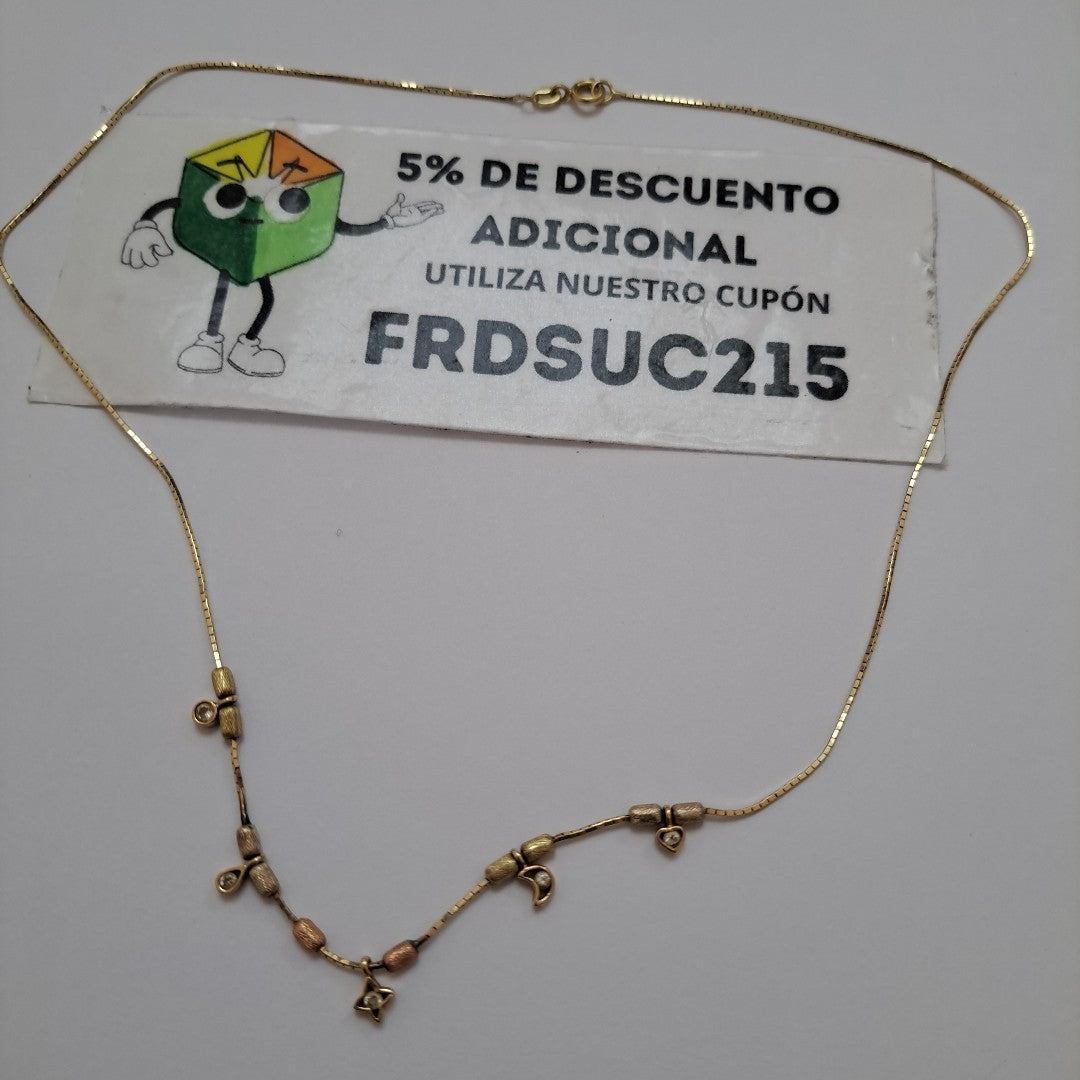GARGANTILLA ORO 14 K 4,30 GRMS (SEMINUEVO)