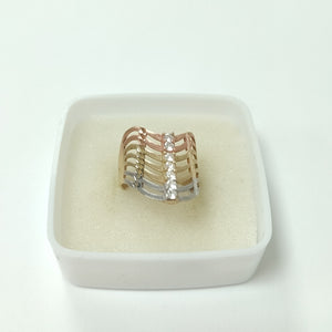ANILLITO ORO,ORO COMBINADO 14 K 4,40 GRMS (SEMINUEVO)