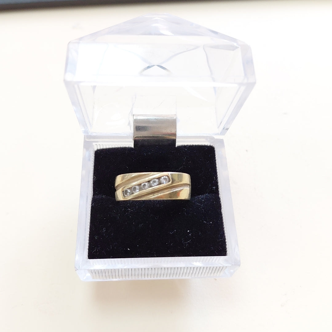ARGOLLA ORO 10 K 3.9 GRMS (SEMINUEVO)