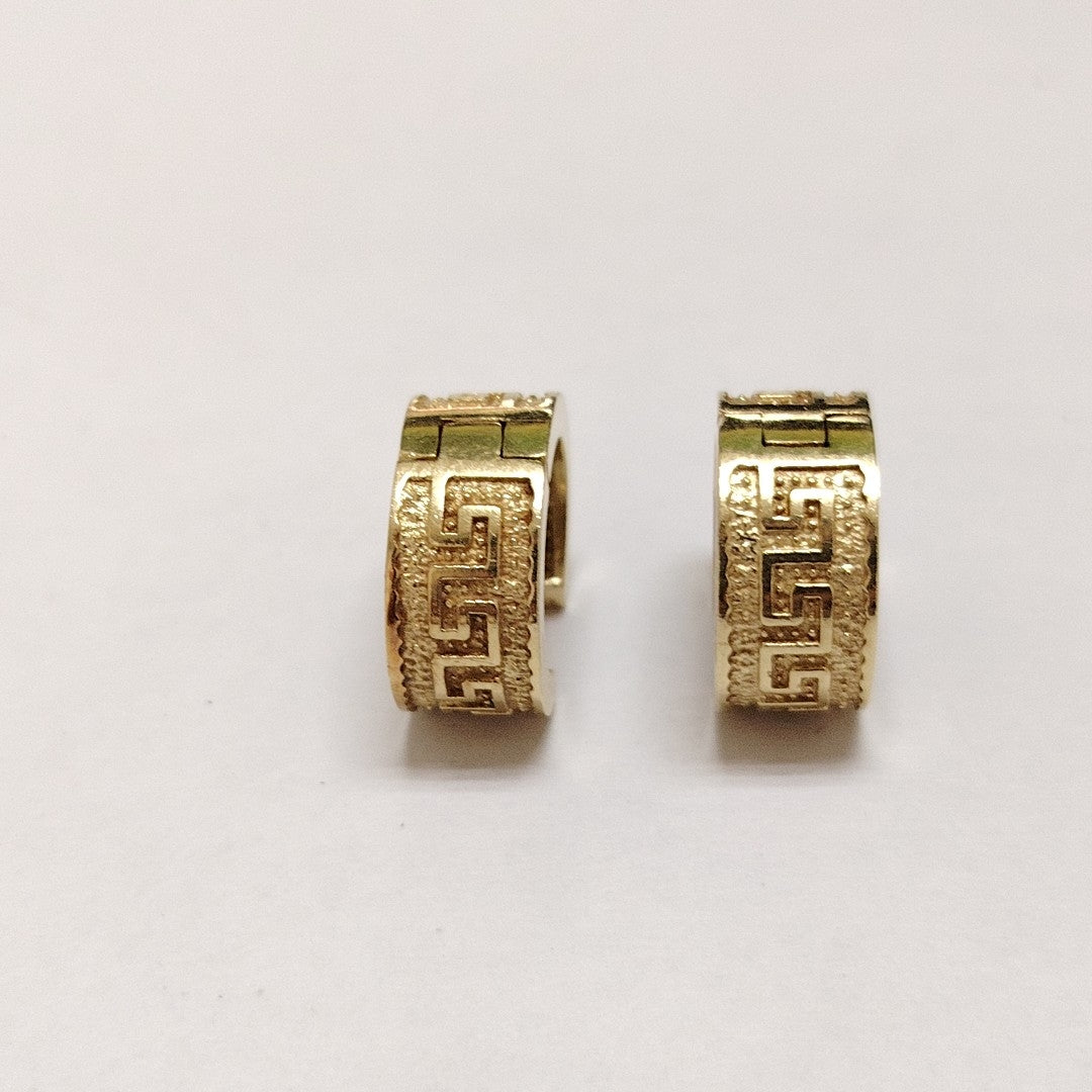 ARETES PAR ORO 14 K 6.4 GRMS (SEMINUEVO)