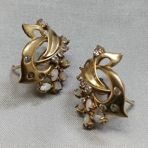 ARETES PAR ORO 10 K 5.1 GRMS (SEMINUEVO)