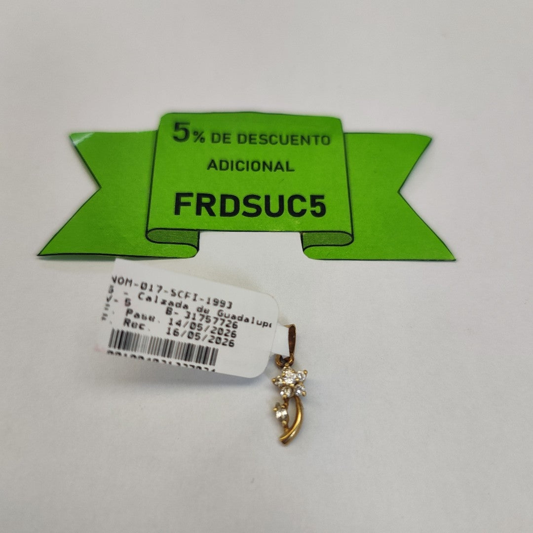 DIJE ORO 14 K 0,90 GRMS (SEMINUEVO)