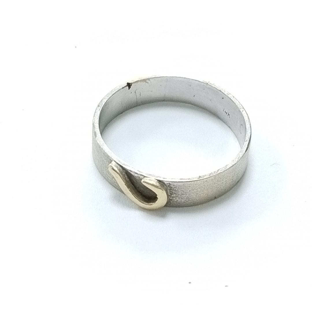 ANILLO ORO 14 K 4.7 GRMS (SEMINUEVO)