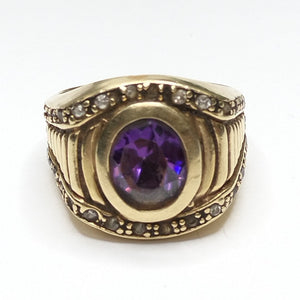 ANILLO ORO 12 K 13.2 GRMS (SEMINUEVO)