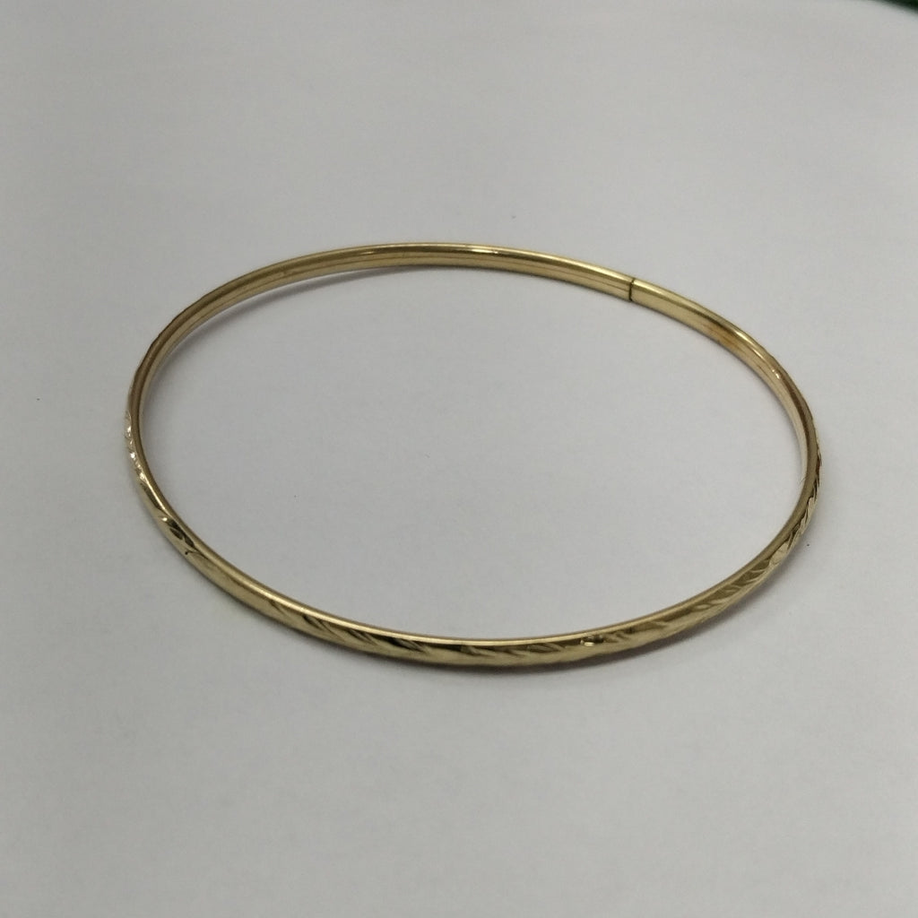 PULSERA RIGIDA ORO 10 K 3,10 GRMS (SEMINUEVO)