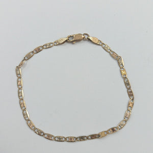 PULSERA ORO, ORO COMBINADO 14 K 2.5 GRMS (SEMINUEVO)