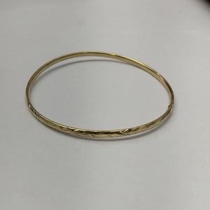 PULSERA RIGIDA ORO 10 K 3,30 GRMS (SEMINUEVO)