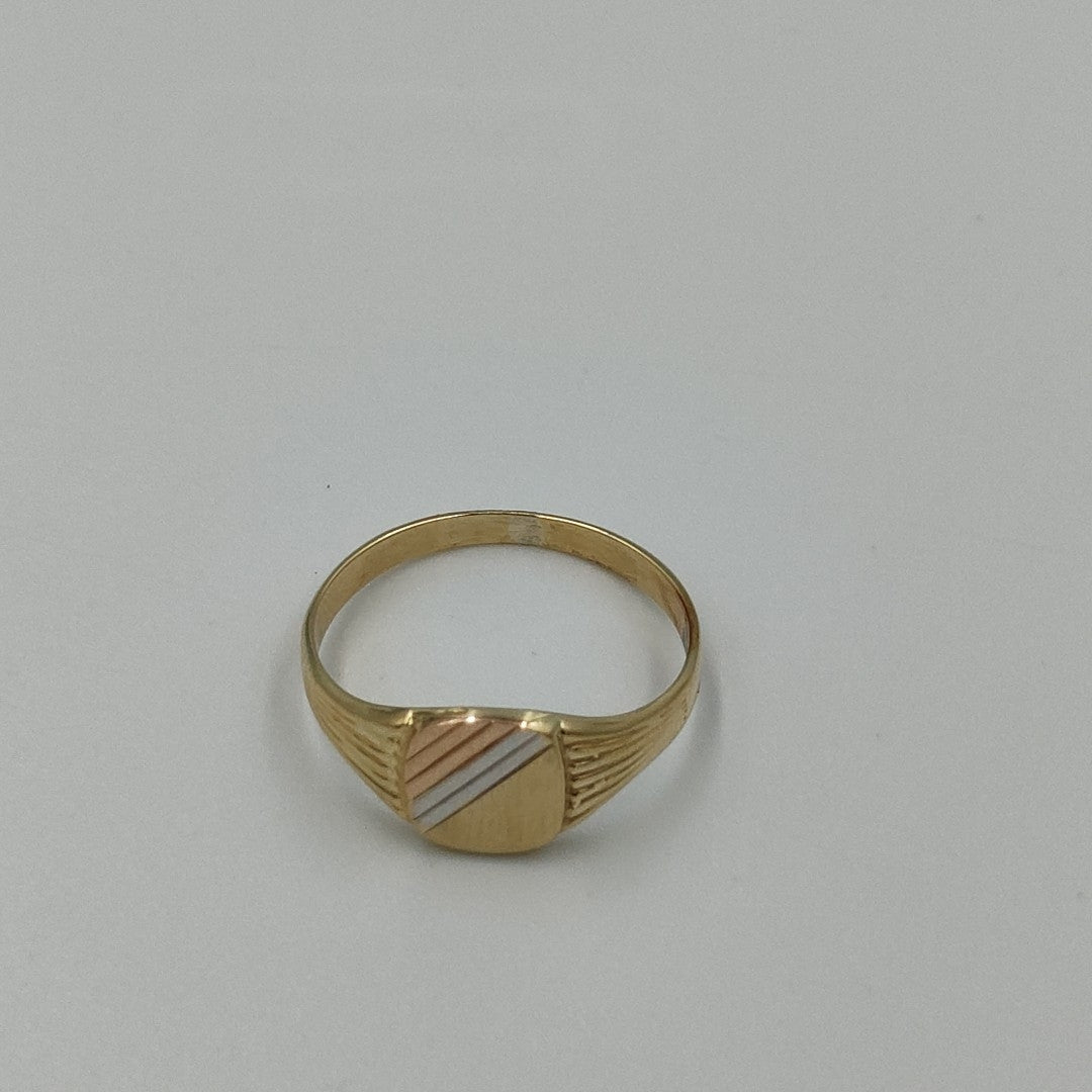 ANILLO ORO,ORO COMBINADO 14 K 2,40 GRMS (SEMINUEVO)