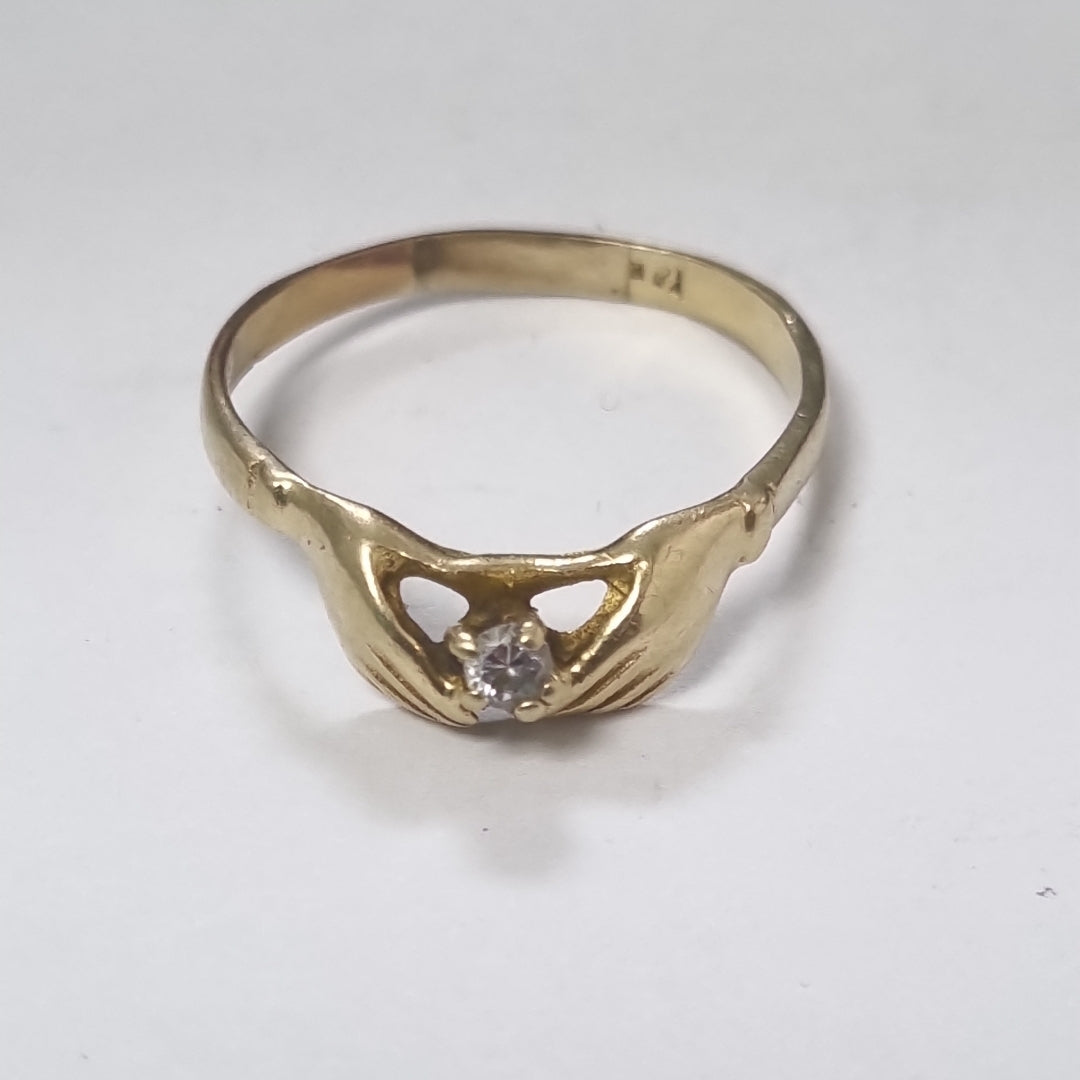 ANILLO ORO 14 K 1.6 GRMS (SEMINUEVO)