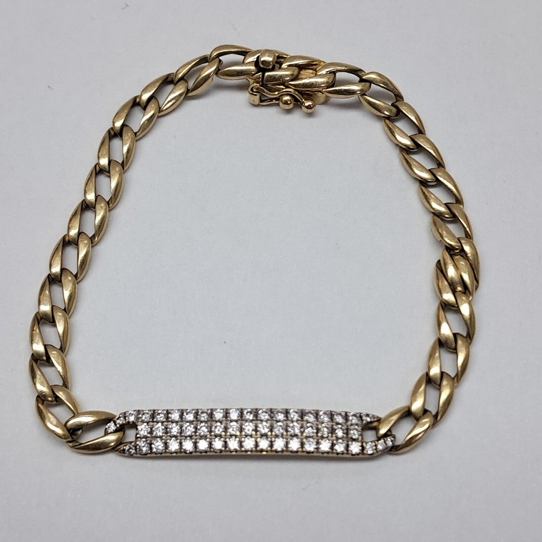 ESCLAVA ORO 10 K 7,60 GRMS (SEMINUEVO)