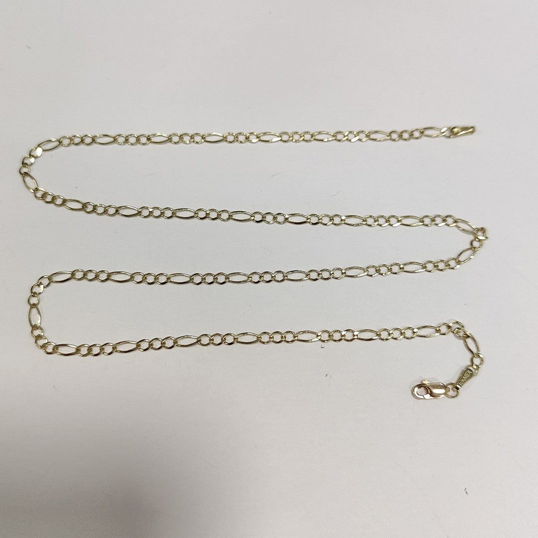 CADENAS TEJIDO 3X1 ORO 10K 50 CM 4.1 GR (NUEVO)