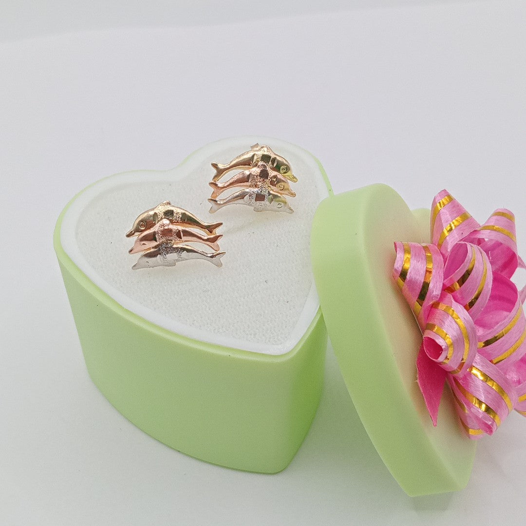 BROQUELES PAR ORO 10 K 0,90 GRMS (SEMINUEVO)