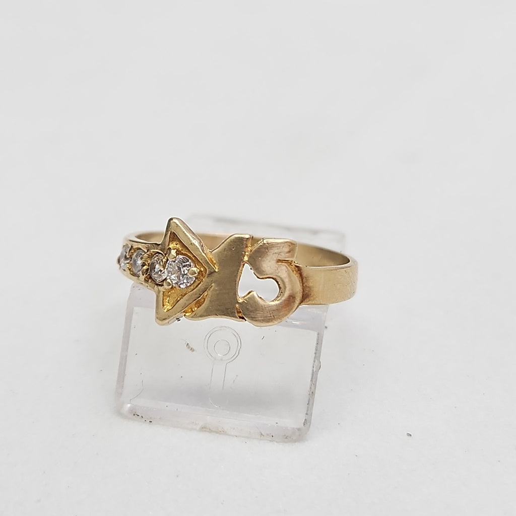 ANILLITO ORO 10 K 2,10 GRMS (SEMINUEVO)