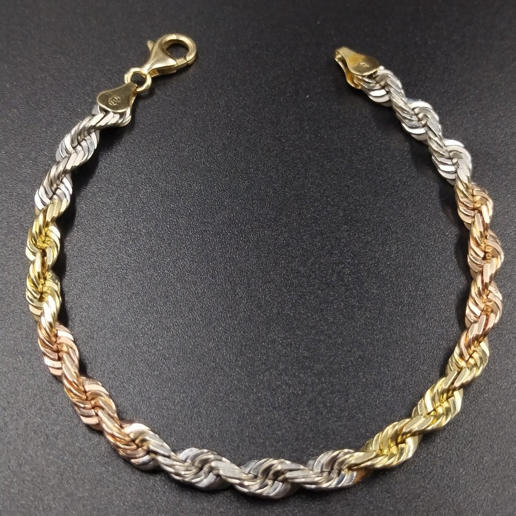 PULSERA ORO,ORO COMBINADO 14 K 19,60 GRMS (SEMINUEVO)