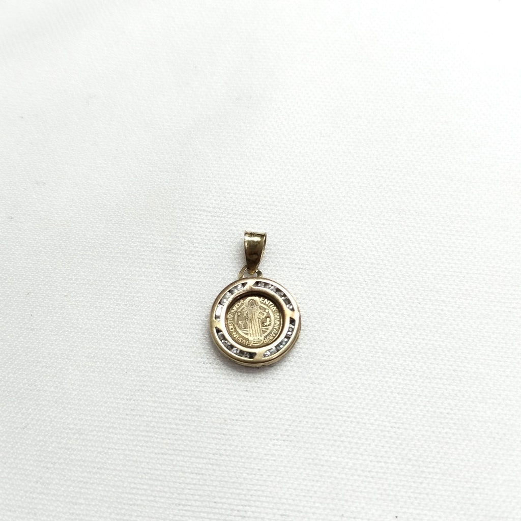 MEDALLA RELIGIOSA ORO 10 K 0.8 GRMS (SEMINUEVO)