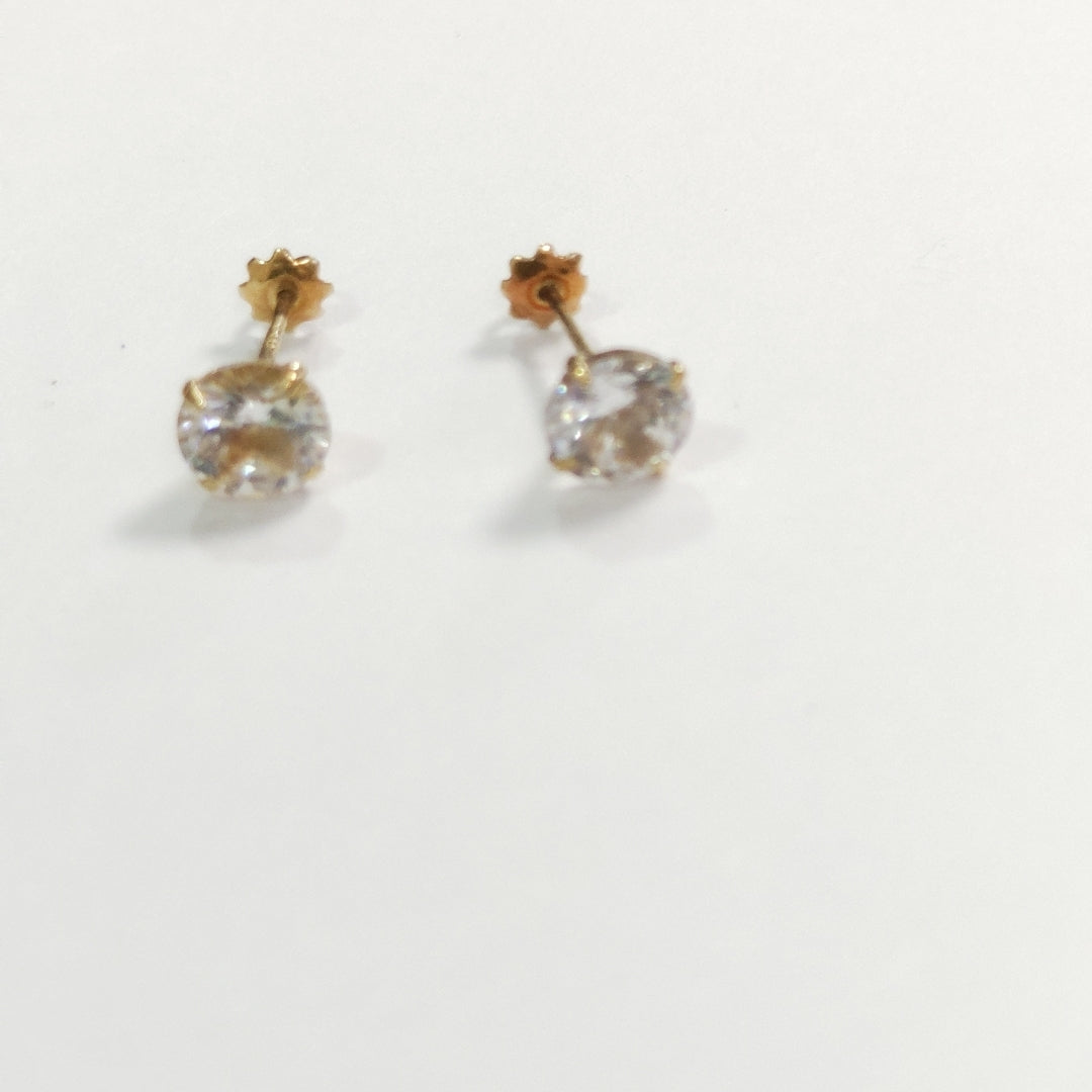 BROQUELES PAR ORO 10 K 0.5 GRMS (SEMINUEVO)