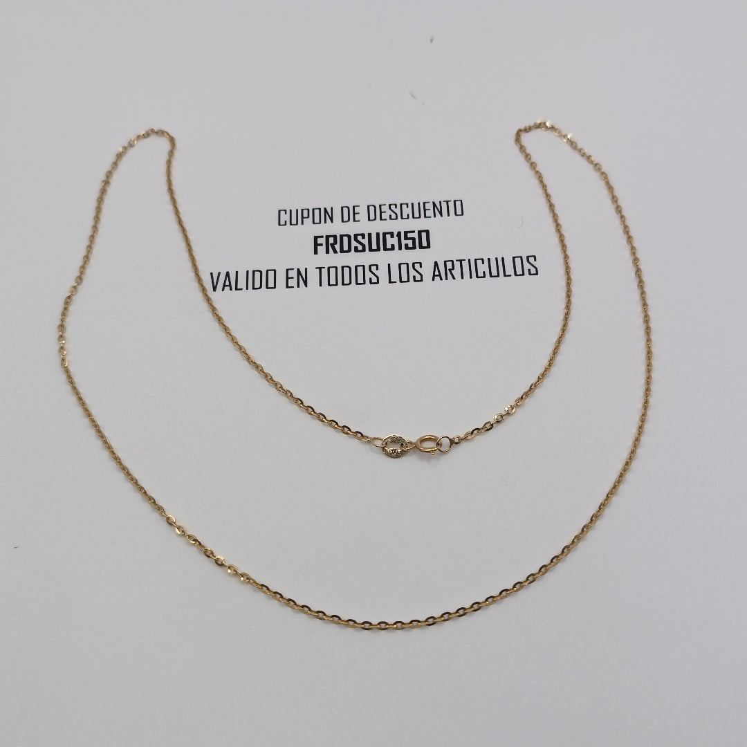 CADENA ORO 14 K 2,10 GRMS (SEMINUEVO)