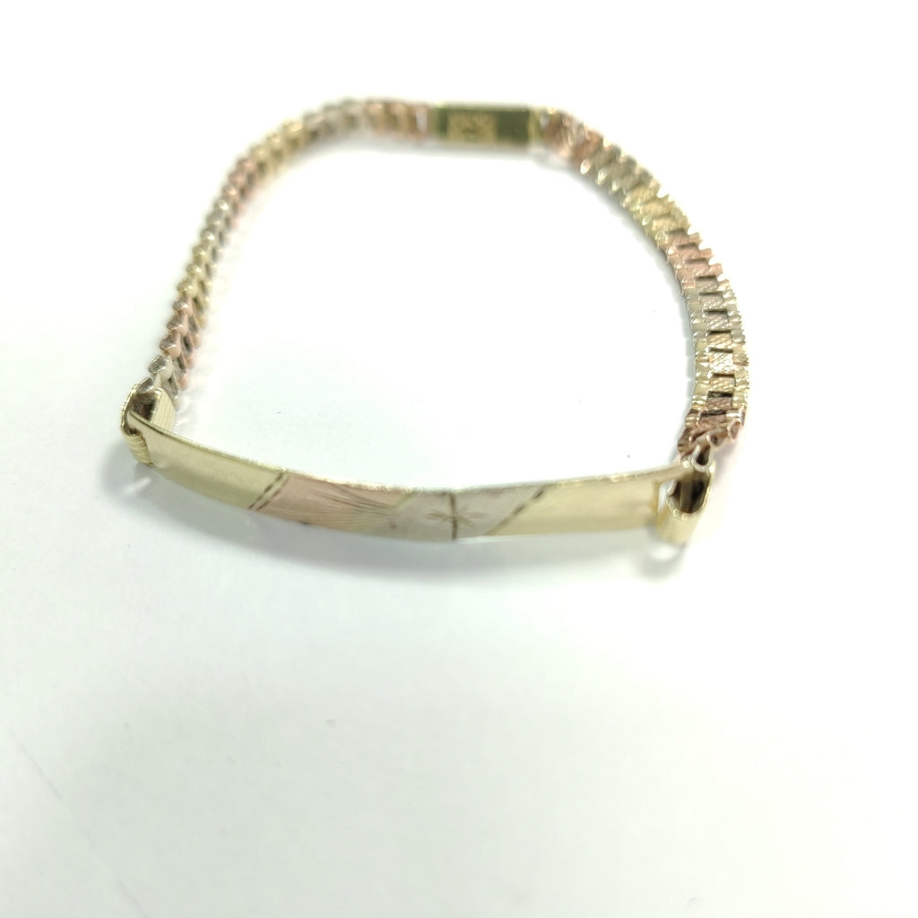 ESCLAVA ORO COMBINADO 10 K 5,10 GRMS (SEMINUEVO)