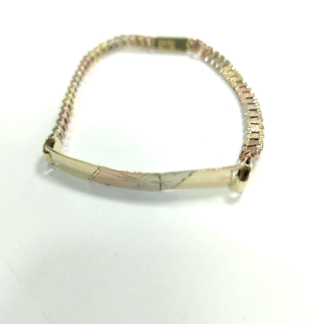 ESCLAVA ORO COMBINADO 10 K 5,10 GRMS (SEMINUEVO)